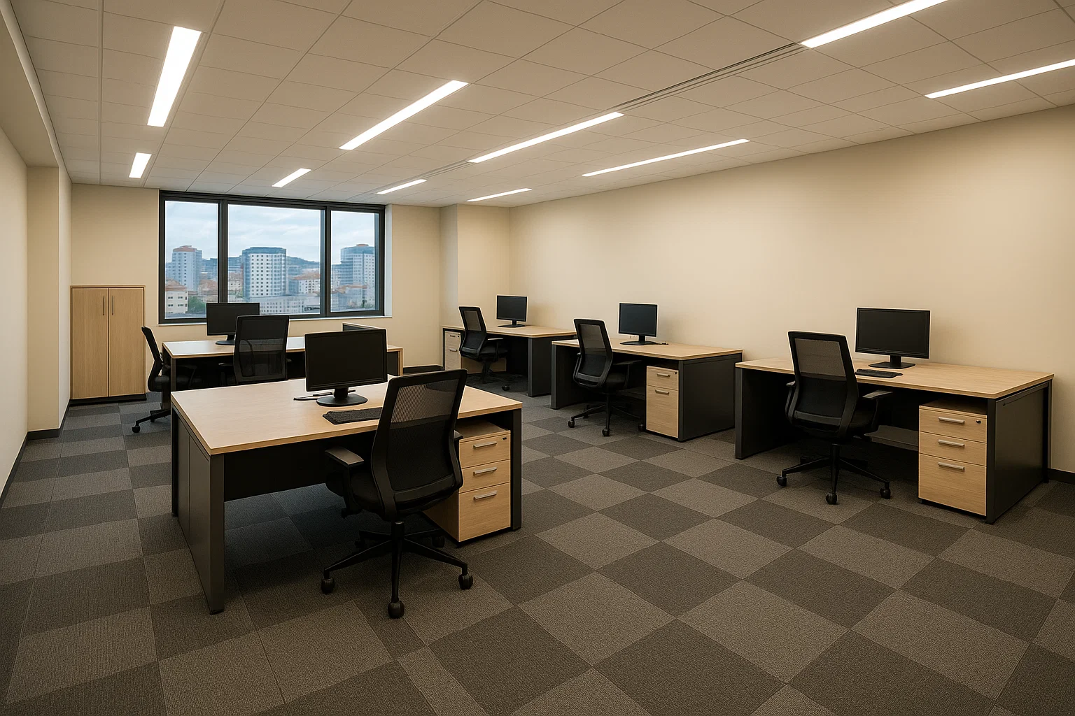 Maltepe Ofisleri İçin Karo Halı Kullanmanın Avantajları